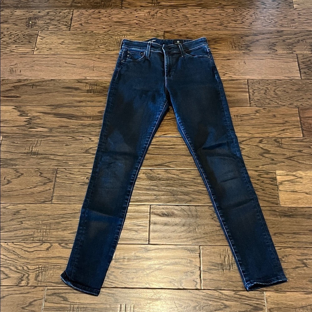 Ag Adriano Goldschmied Farrah Skinny Ankle High Rise Size 25R